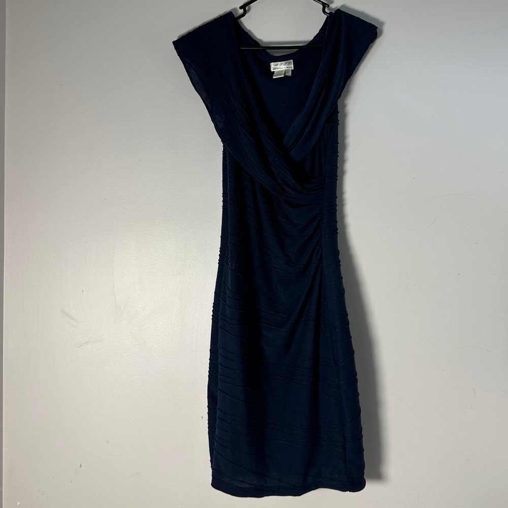 Womens M.S.S.P. Blue Dress Max Studio Specially Products Large L